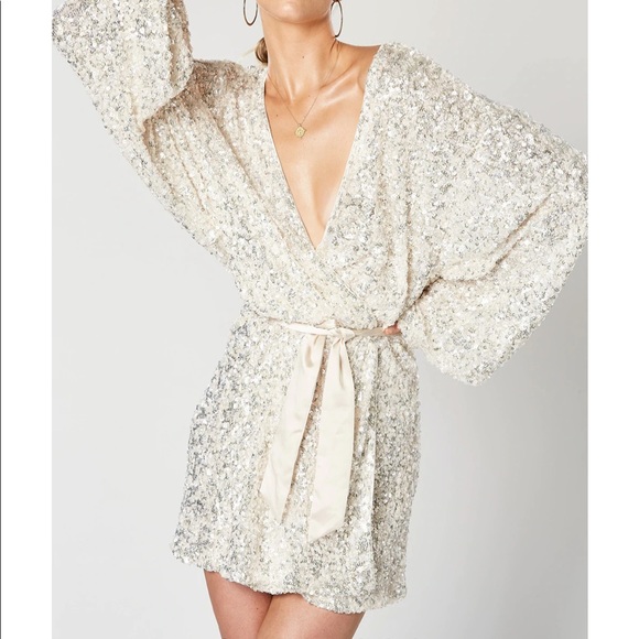 NWT Synergy Wrap Dress - Picture 1 of 8